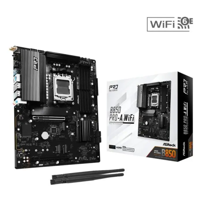 Asrock AMD AM5 B850 PRO-A WIFI, ASR-B850 PRO-A WIFI