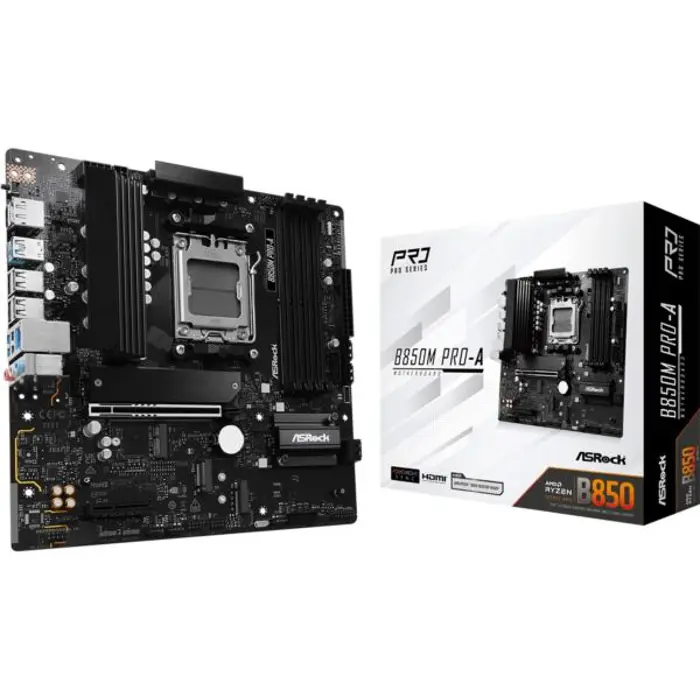 Asrock AMD AM5 B850M PRO-A, ASR-B850M PRO-A