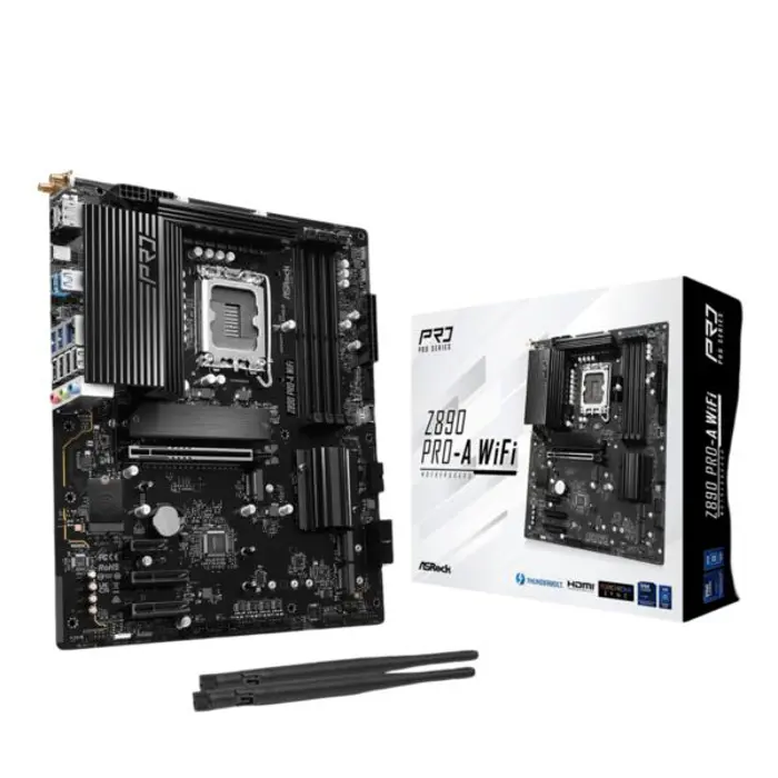 Asrock Intel LGA1851 Z890 PRO-A WIFI, ASR-Z890 PRO-A WIFI