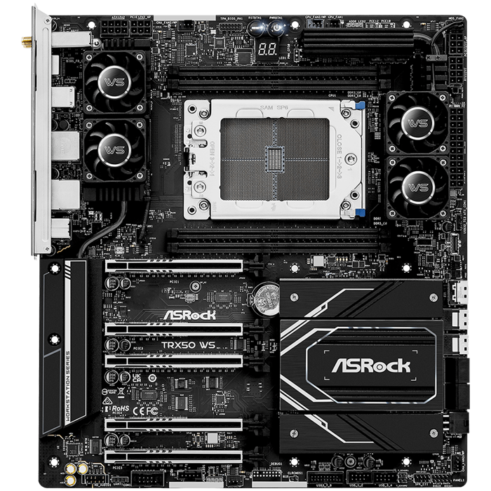 ASROCK MB AMD TRX50/4DDR5/4SATA3