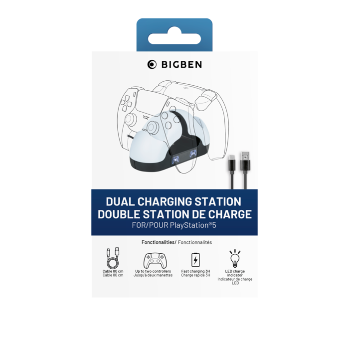 BIGBAN DUAL CHARGER FOR DUALSENSE