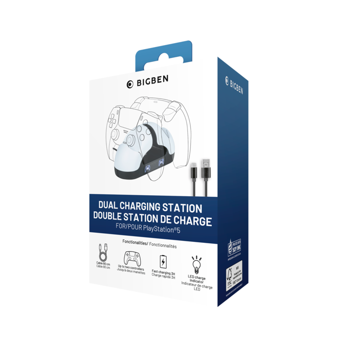 BIGBAN DUAL CHARGER FOR DUALSENSE