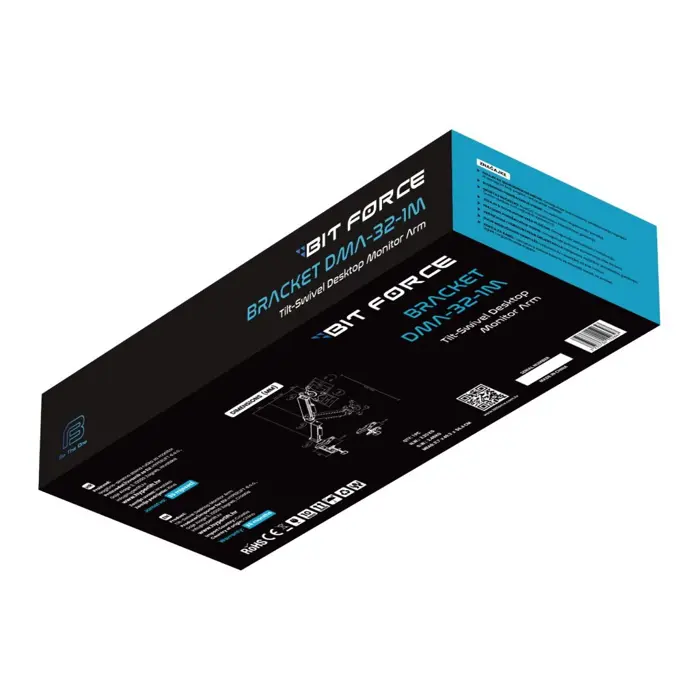 BIT FORCE nagibno-okretna stolna ručka za monitor BRACKET DMA-32-1M, 75516