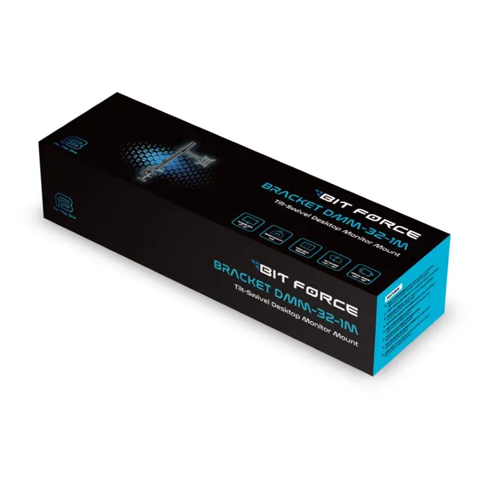 BIT FORCE nagibno-okretni stolni nosač za monitor BRACKET DMM-32-1M, 75514