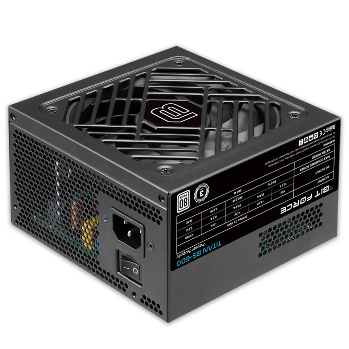 BIT FORCE napajanje 600W 80+ TITAN BS-600 ATX2.31, 76218
