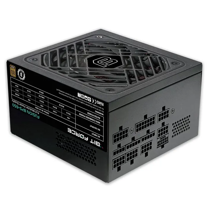 BIT FORCE napajanje 650W 80+ BRONZE FUSION BPS-650, modularno, ATX 3.1, PCI-E 5.1, 76219