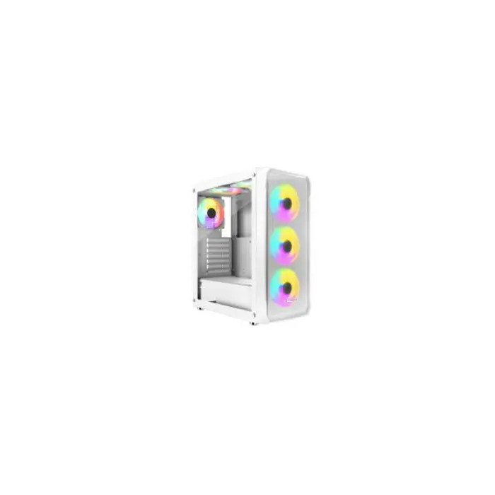 Bit Force SWAN ARGB-4 Gaming Midi Tower ATX kućište bez napajanja, bijelo