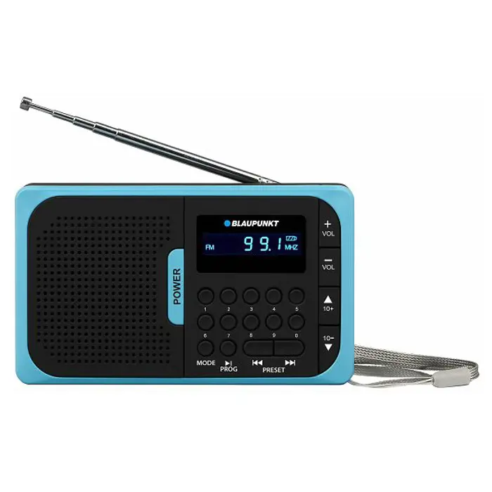 BLAUPUNKT FM PRIJENOSNI RADIO PR5BL, FM/MP3/USB/microSD