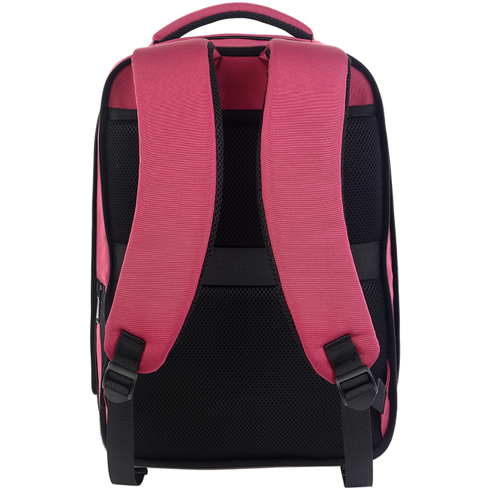 CANYON BPE-5, Laptop backpack for 15.6 inch, Product spec/size(mm): 400MM x300MM x 120MM(+60MM), Red, EXTERIOR materials:100% Polyester, Inner materials:100% Polyestermax weight (KGS): 12kgs