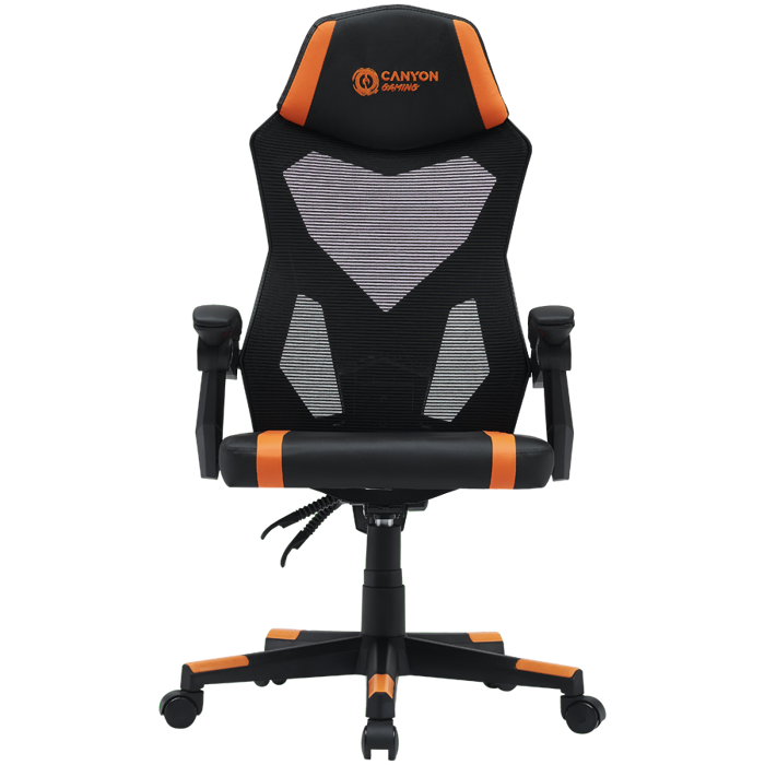 CANYON gaming chair Flow MCH01 Mesh Black Orange, CNE-MCH01