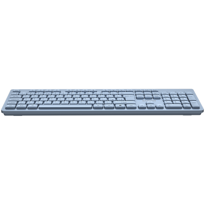 CANYON Keyboard HKB-W01 EN/AD AAA Wireless Blue, CNS-HKBW01BL-AD