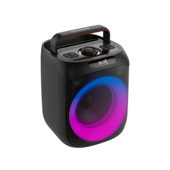 CANYON Portable Party Speaker OnFun 6 RGB Black, CNE-PBSP6