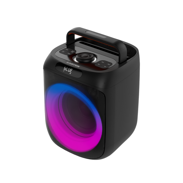 CANYON Portable Party Speaker OnFun 6 RGB Black, CNE-PBSP6