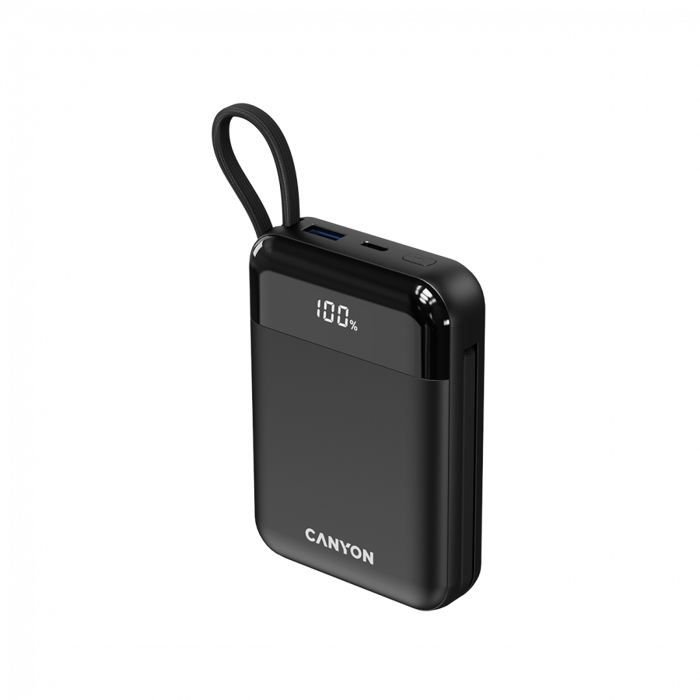 CANYON power bank OnPower 104 10000mAh Black, CNS-CPB104B