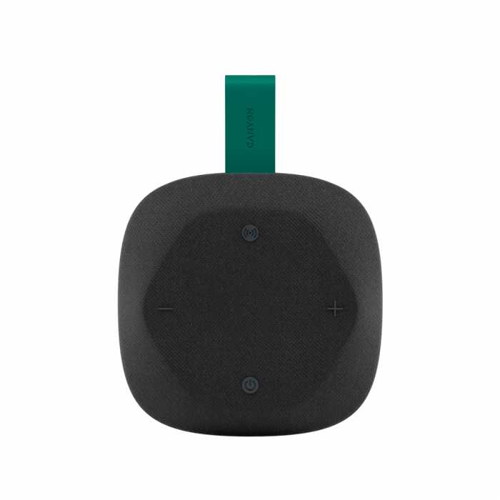 CANYON speaker HEXAGON 10 TWS 8W IPX5 Black Green, CNE-CBTSP10BG