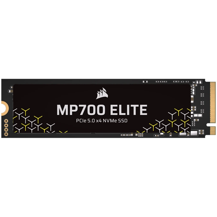 Corsair MP700 ELITE 4TB (no heatsink) NVMe PCIe M.2 SSD, CSSD-F4000GBMP700ENH