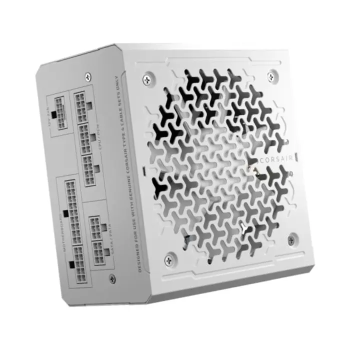 Corsair RM850e PSU, 850W, Fully Modular, White, COR-CP-9020293-EU