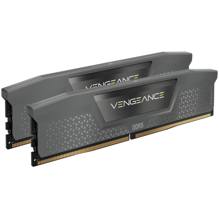 CORSAIR VENGEANCE DDR5 32GB (2 x 16GB) DDR5 6400 CL32-40-40-84 1.40V Intel XMP & AMD EXPO - GREY, CMK32GX5M2B6400Z32