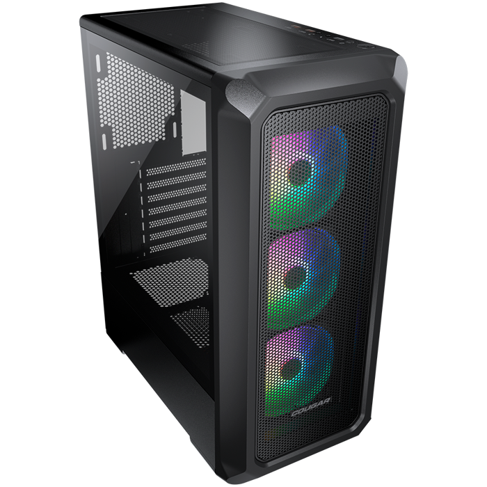 COUGAR Archon 2 Mesh RGB PC Case, Mid Tower, Black, CGR-5CC5B-MESH-RGB-AS