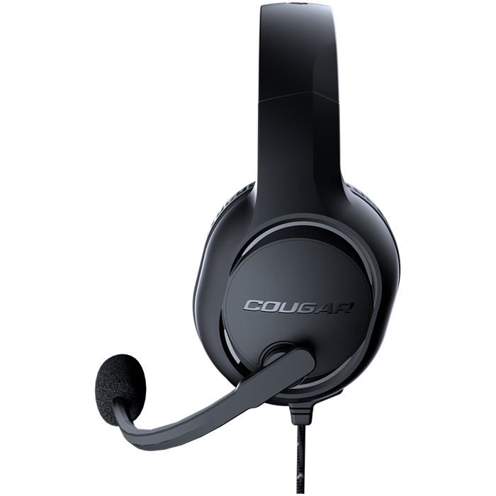 Cougar I HX330 I 3H250P50B.0001 I Headset I Stereo 3.5mm 4-pole and 3-pole PC adapter / Driver 50mm / 9.7mm noise cancelling Mic. / Black