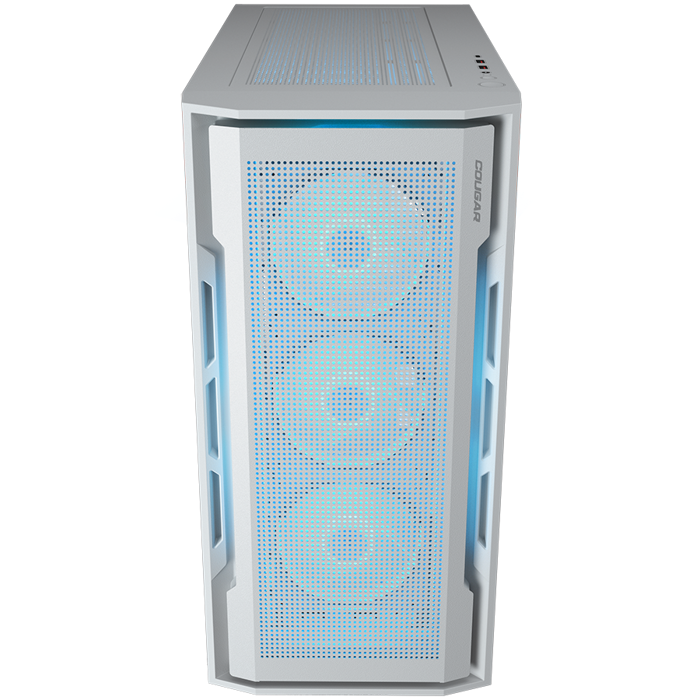COUGAR UNIFACE RGB PC Case, Mid Tower, White, CGR-5C78W-RGB