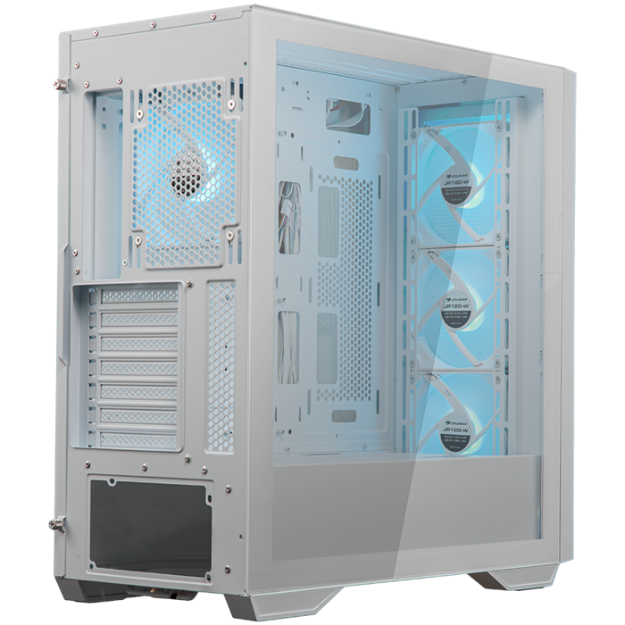 COUGAR UNIFACE RGB PC Case, Mid Tower, White, CGR-5C78W-RGB