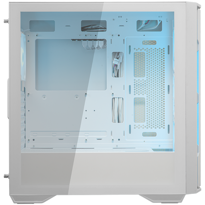 COUGAR UNIFACE RGB PC Case, Mid Tower, White, CGR-5C78W-RGB
