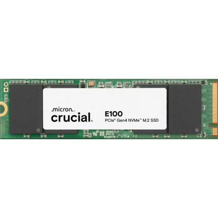 Crucial 1 TB M.2 SSD, E100 NVMe Gen. 4x4, CRU-CT1000E100SSD8