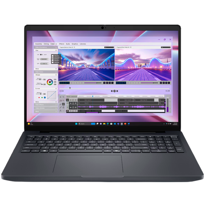 Laptop Dell Pro Max 16, Ryzen 9 HX PRO 370, 32GB DDR5, 1TB SSD,16" QHD+, RTX PRO1000, Win11Pro