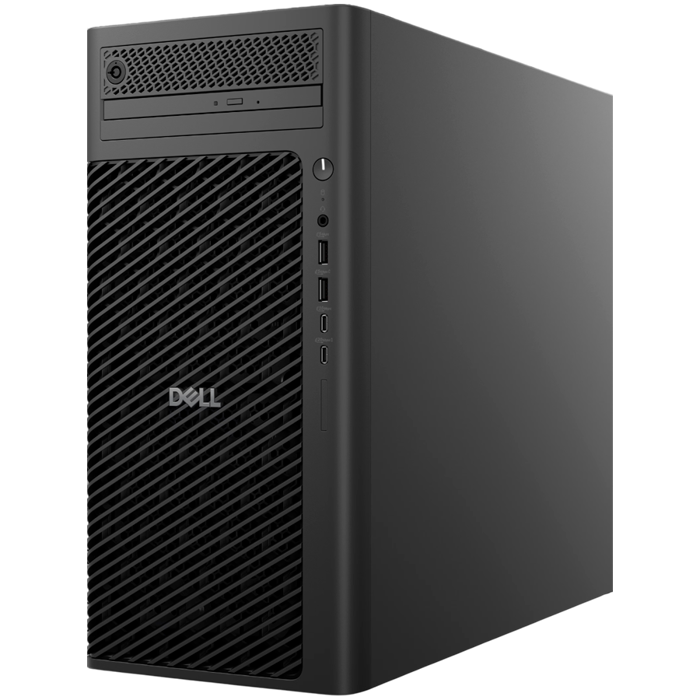 DELL PRO MAX T2 Tower, 1500W, Intel Core Ultra 7 265, 16GB DDR5 5600 MT/s, M.2 512TB SSD TLC PCIe gen4, 2xDP, 3xUSB-C,1xTB4, 6xUSB-A, RJ-45, SD CR, Mouse/Kb, WIN11 PRO, DPS 3Y, BTO103_FCT2250_EMEA_WIN