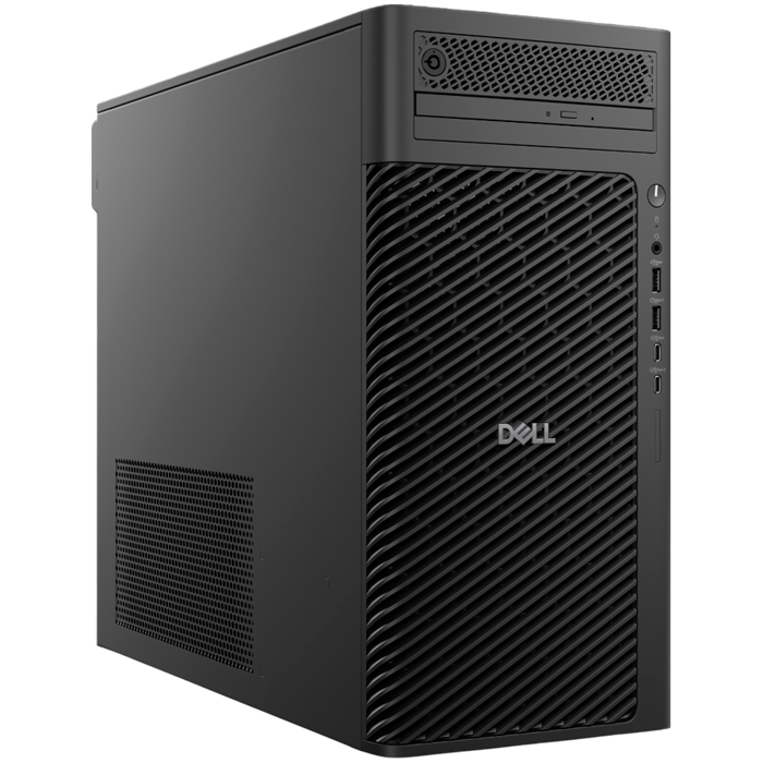 DELL PRO MAX T2 Tower, 1500W, Intel Core Ultra 7 265, 16GB DDR5 5600 MT/s, M.2 512TB SSD TLC PCIe gen4, 2xDP, 3xUSB-C,1xTB4, 6xUSB-A, RJ-45, SD CR, Mouse/Kb, WIN11 PRO, DPS 3Y, BTO103_FCT2250_EMEA_WIN