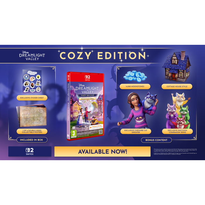 Disney Dreamlight Valley Cozy Edition - Nintendo Switch 2 Edition (CIAB)