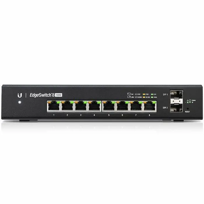 EdgeSwitch 8 Port, 150 W, EU