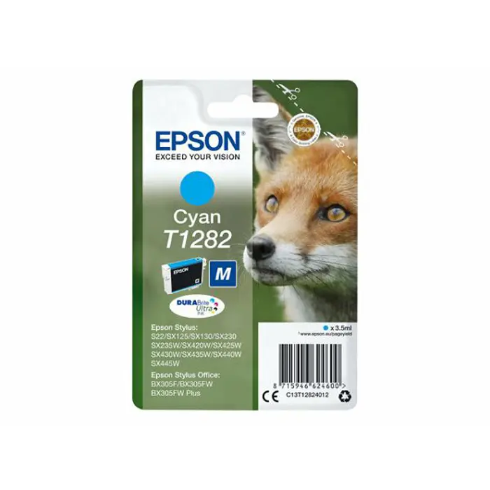 EPSON T1282 ink cartridge Cyan
