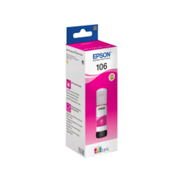 Epson tinta 106 EcoTank magenta (C13T00R340) 70ml, 69583