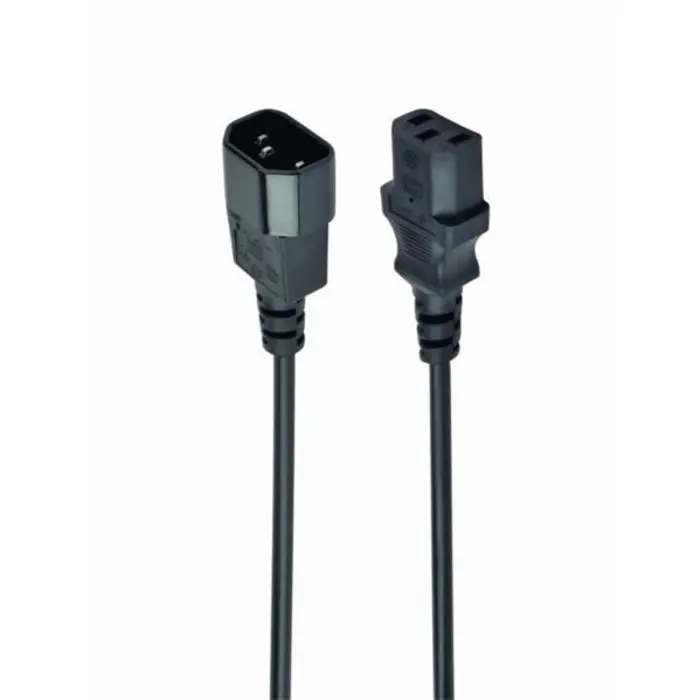Gembird Power cord (C13 to C14), 1.00 mm2, 10 A, 5 m, GEM-PC-189-075-5M