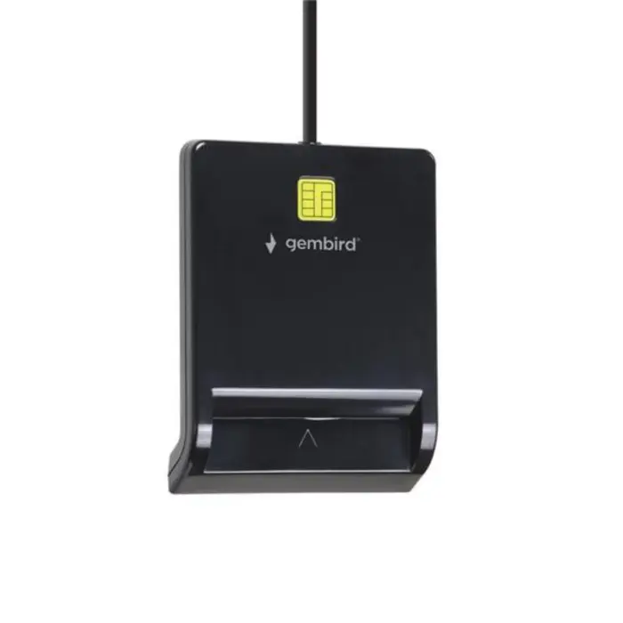 Gembird USB smart card reader, black, GEM-FD2-SCR