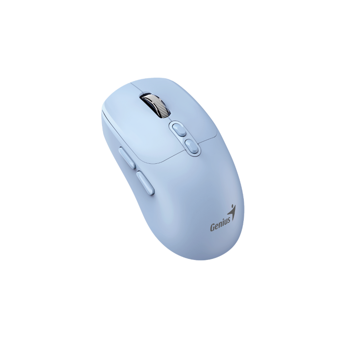 Genius NX-8080S, bežični miš, silent, BT, plavi, 31030042402