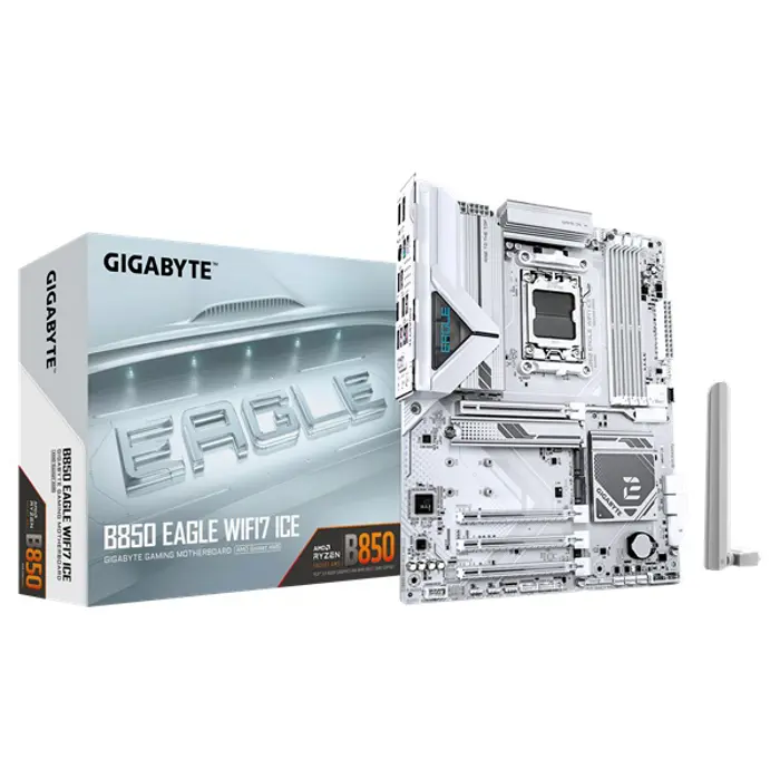 Gigabyte GA-B850 EAGLE WIFI7, DDR5, AM5, ICE, 9MB85GL7E-00-G10
