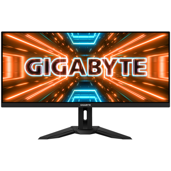GIGABYTE GAMING KVM Monitor 34" IPS, WQHD 3440x1440@144Hz, 1ms (MPRT), 2xHDMI 2.0, 1xDP 1.2, 2xUSB 3.0, 1xUSB-C, 3Wx2, Height/Tilt/Swivel