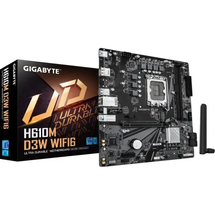 Gigabyte H610M D3W WIFI6 , DDR5, s1700, H610M D3W WIFI6