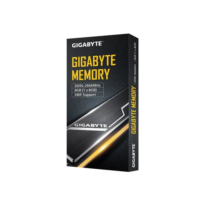 GIGABYTE Memory 8GB 1x8GB 2666MHz, GP-GR26C16S8K1HU408