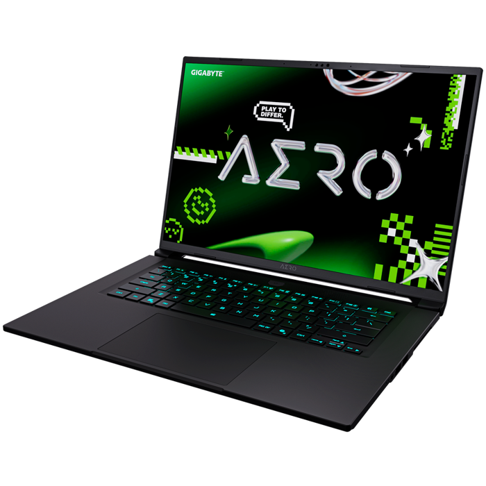 GIGABYTE Notebook AERO X16, 16", QHD+, IPS, AMD Ryzen AI 7 350, 32GB DDR5 5600, NVIDIA RTX 5070 GDDR7 8GB, Gen4 1TB, Backlit, W11H, GIGABYTE AERO X16 1WH93EEC64AH