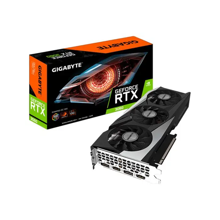 GIGABYTE RTX 3060 GAMING OC PRO 12GB, GV-N3060GAMING OC-12GD