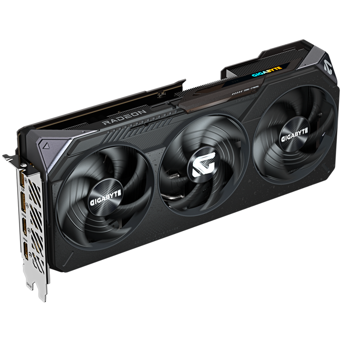 GIGABYTE Video Card AMD Radeon RX 9070 GAMING OC 16G (16GB GDDR6/256bit, PCI-E 5.0, Recommended PSU 750W, 2x 8pin Power connector, 2x DP, 2x HDMI), GV-R9070GAMING OC-16GD