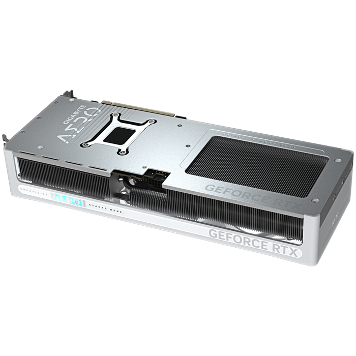 GIGABYTE Video Card NVIDIA GeForce RTX 5070 AERO OC 12G (12GB GDDR7/192bit, PCI-E 5.0, Recommended PSU 750W, 16Pin Power connector, 3x DP, 1x HDMI), GV-N5070AERO OC-12GD