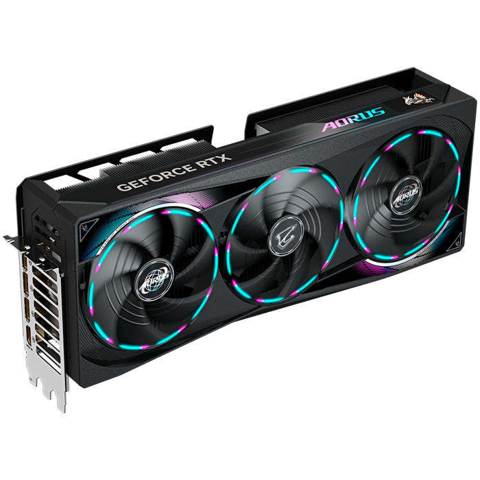 GIGABYTE Video Card NVIDIA GeForce RTX 5070 Ti AORUS MASTER 16G (16GB GDDR7/256bit, PCI-E 5.0, Recommended PSU 750W, 3xDP, 1xHDMI) ATX, GV-N507TAORUS M-16GD
