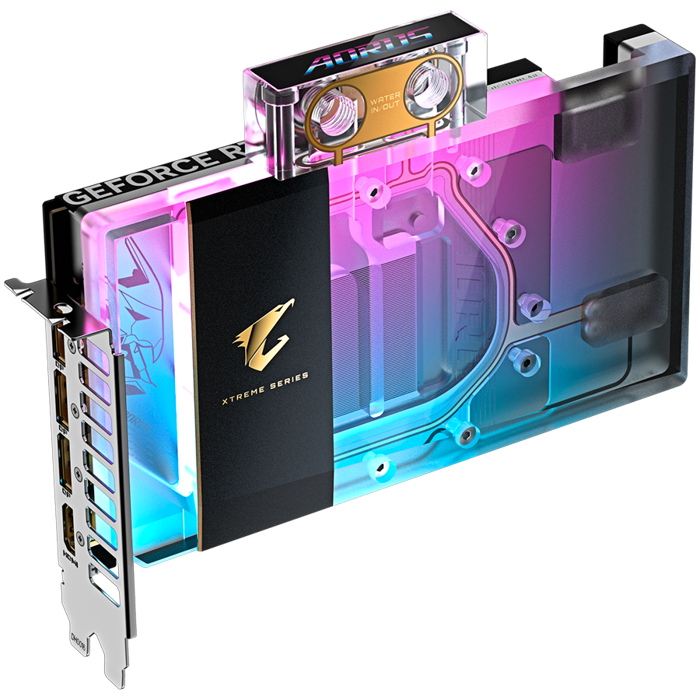 GIGABYTE Video Card NVIDIA GeForce RTX 5080 AORUS XTREME WATERFORCE WB 16G (16GB GDDR7/256bit, PCI-E 5.0, 3xDP, 1xHDMI, Recommended PSU 850W) ATX, GV-N5080AORUSX WB-16GD