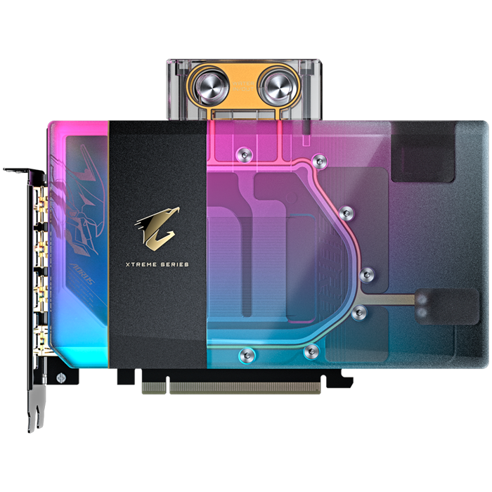 GIGABYTE Video Card NVIDIA GeForce RTX 5080 AORUS XTREME WATERFORCE WB 16G (16GB GDDR7/256bit, PCI-E 5.0, 3xDP, 1xHDMI, Recommended PSU 850W) ATX, GV-N5080AORUSX WB-16GD
