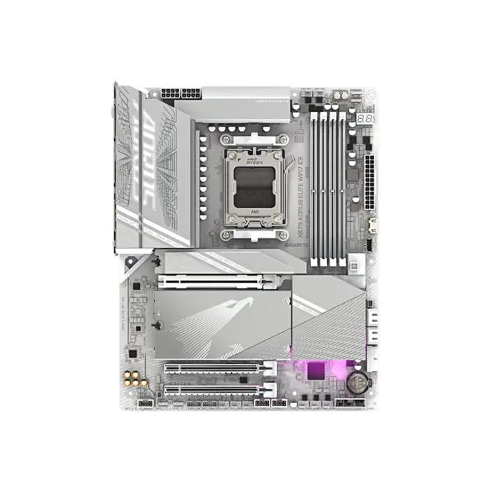 GIGABYTE X870 A ELITE WF7 ICE AM5 ATX MB, X870 A ELITE WF7 ICE